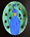 paper plate peacock2