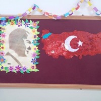 kağit işleri,sınıf süsü ,gelişim raporu ,atatürk haftası (978)