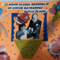 sanat etkınliği ,okuma yazmaçalişması 23 nisan çalişması ,kutlu doğum artık materyal çalişması  (446)