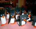 rulodan penguen ve  kuş
