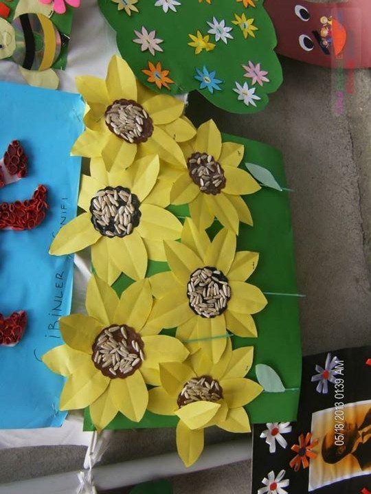 Kağıt katlama buruşturma, yuvarlama, sulu boya  (252)