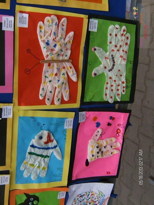 Kağıt katlama buruşturma, yuvarlama, sulu boya  (394)