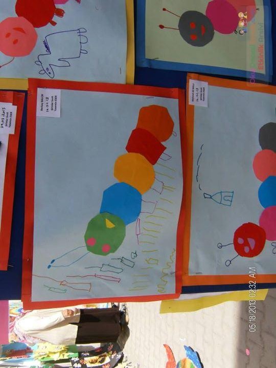 Kağıt katlama buruşturma, yuvarlama, sulu boya  (426)