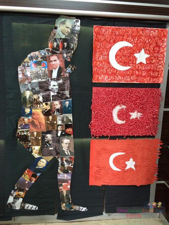 okul öncesınde kağit işler, duvar süsü ,davetiye kartları ,suluboya  çalişması (6571)