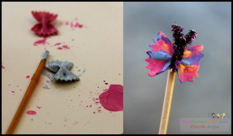 sanat etkınlığı ,boyama çalişması ,artık materyal (659)