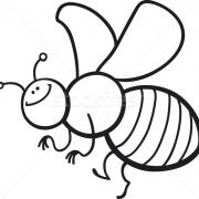 1230790_stock-photo-cartoon-bee-coloring-page