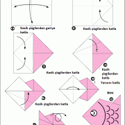 güzel-Origami-balık-yapımı