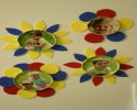 saksı kalıbı ,çiçek boyama ,artık materyal (120)