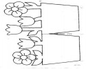 saksı kalıbı ,çiçek boyama ,artık materyal (191)