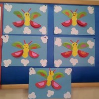 Artık Materyaller,Proje Çalişması, Sınıf Süsleme ,Kapı Süsü, Sayı Birleştirme,Arı Çalişması ,Balık  ,Kuş ,Baykuş,Maymun ,Kurbağa  Çalişması(1369)
