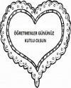 Öğretmenler Günü boyama  (2)