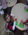 sınıfın en miniği enes taha ve yeni yıl kartlarımız
