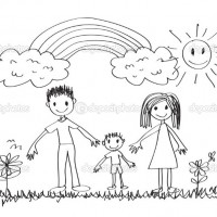 depositphotos_41259637-Kids-drawing-happy-family-picture