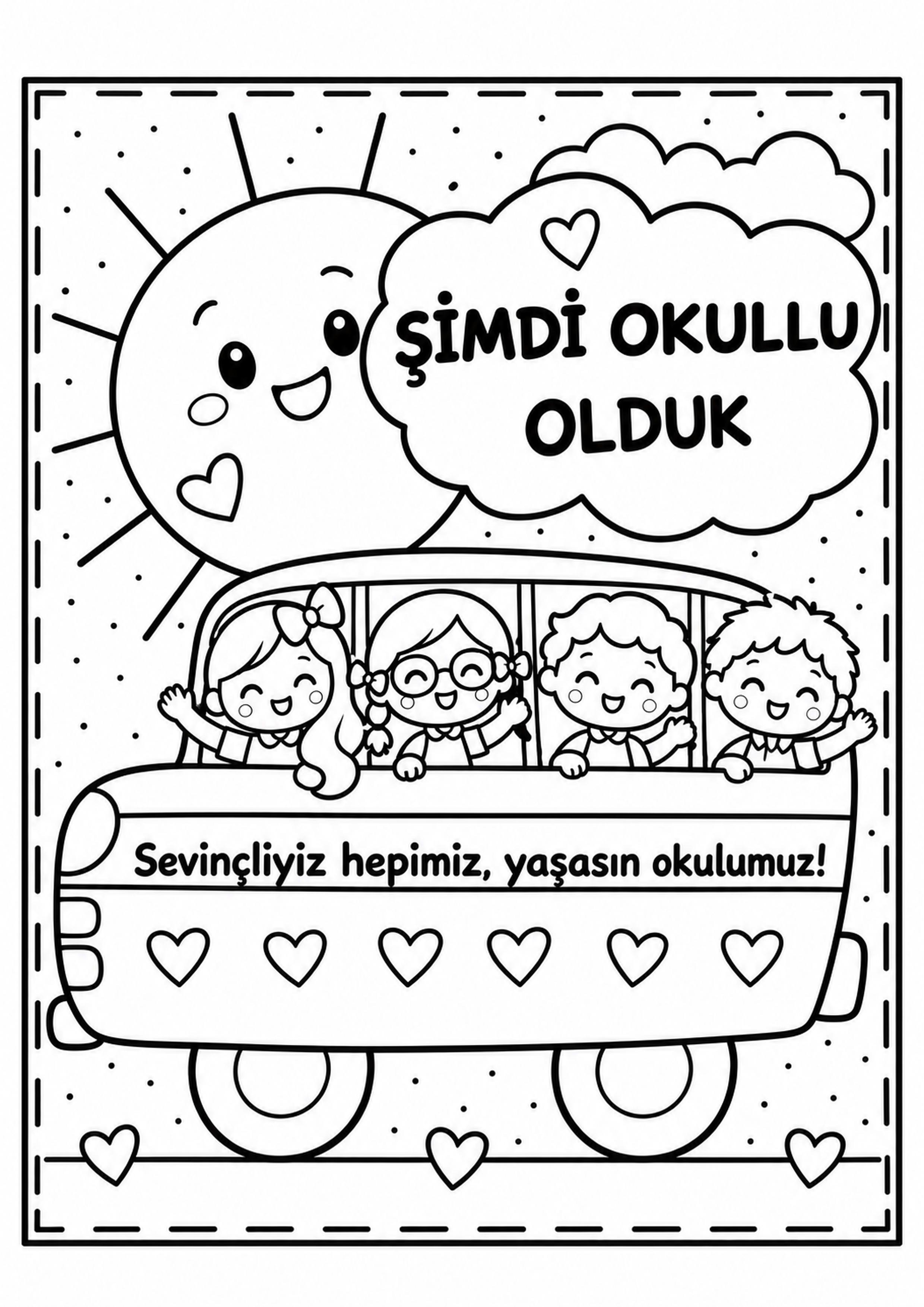 Çocuklar, Okul Sırası, Şimdi Okullu Olmak, Eğitim Materyali, Mutluluk