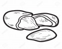 42326711-Coloring-book-for-children-fruits-and-vegetables-almonds--Stock-Photo