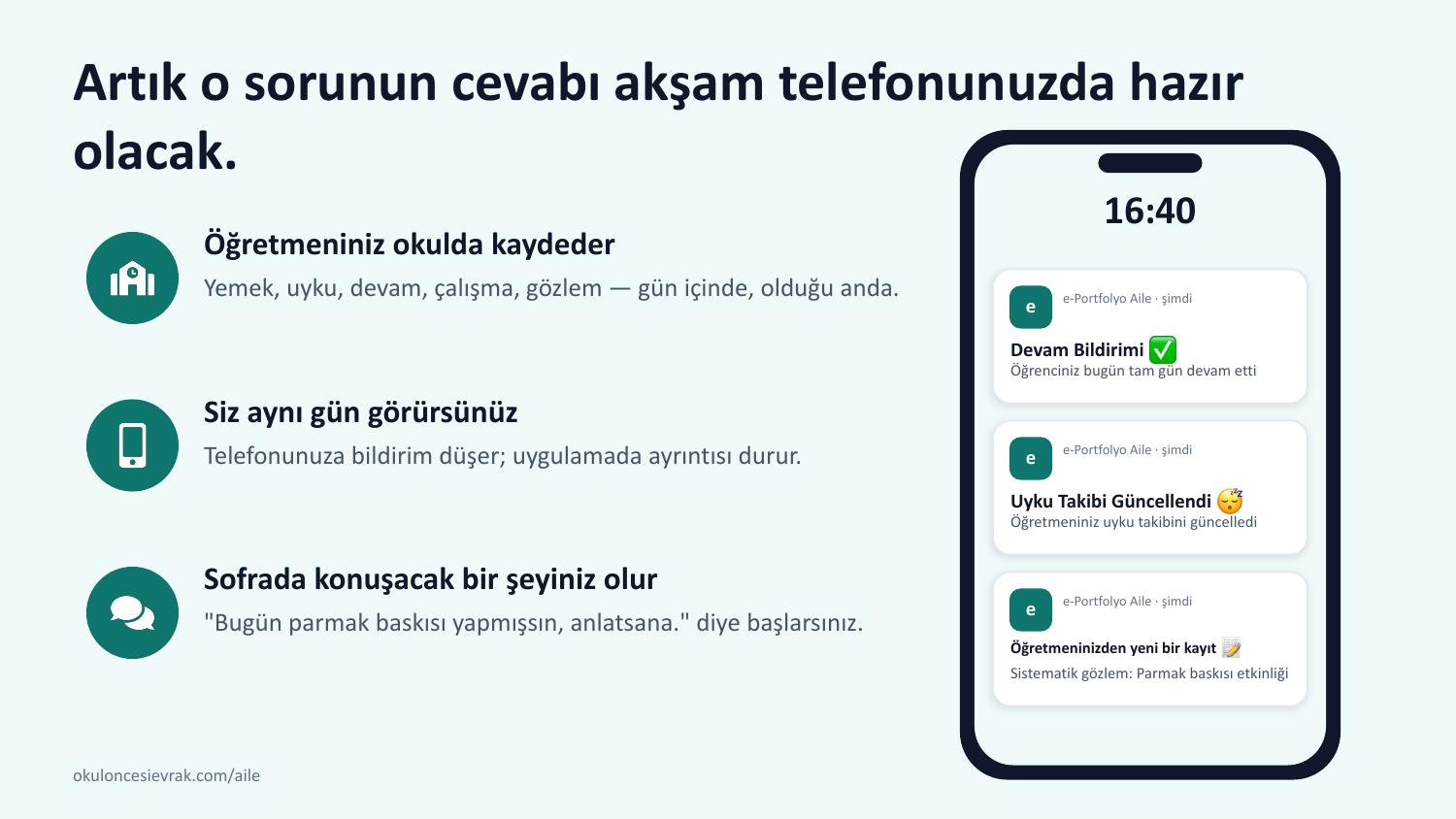 Artık o sorunun cevabı akşam telefonunuzda hazır olacak