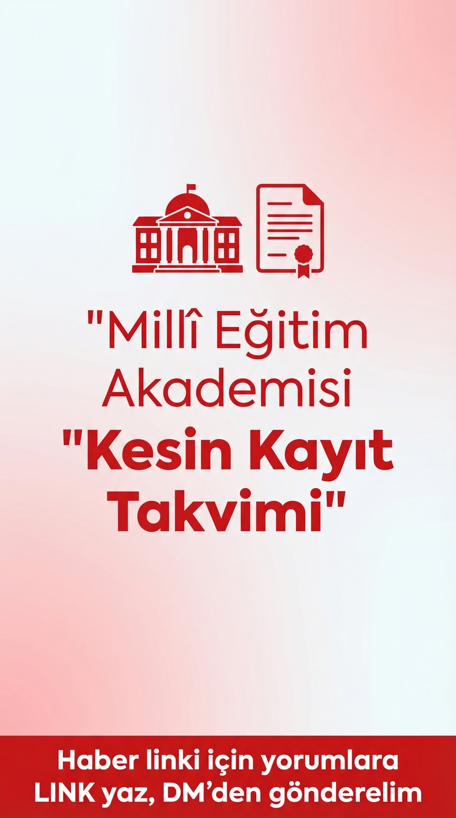 Millî Eğitim Akademisi Kayıt Takvimi Açıklandı