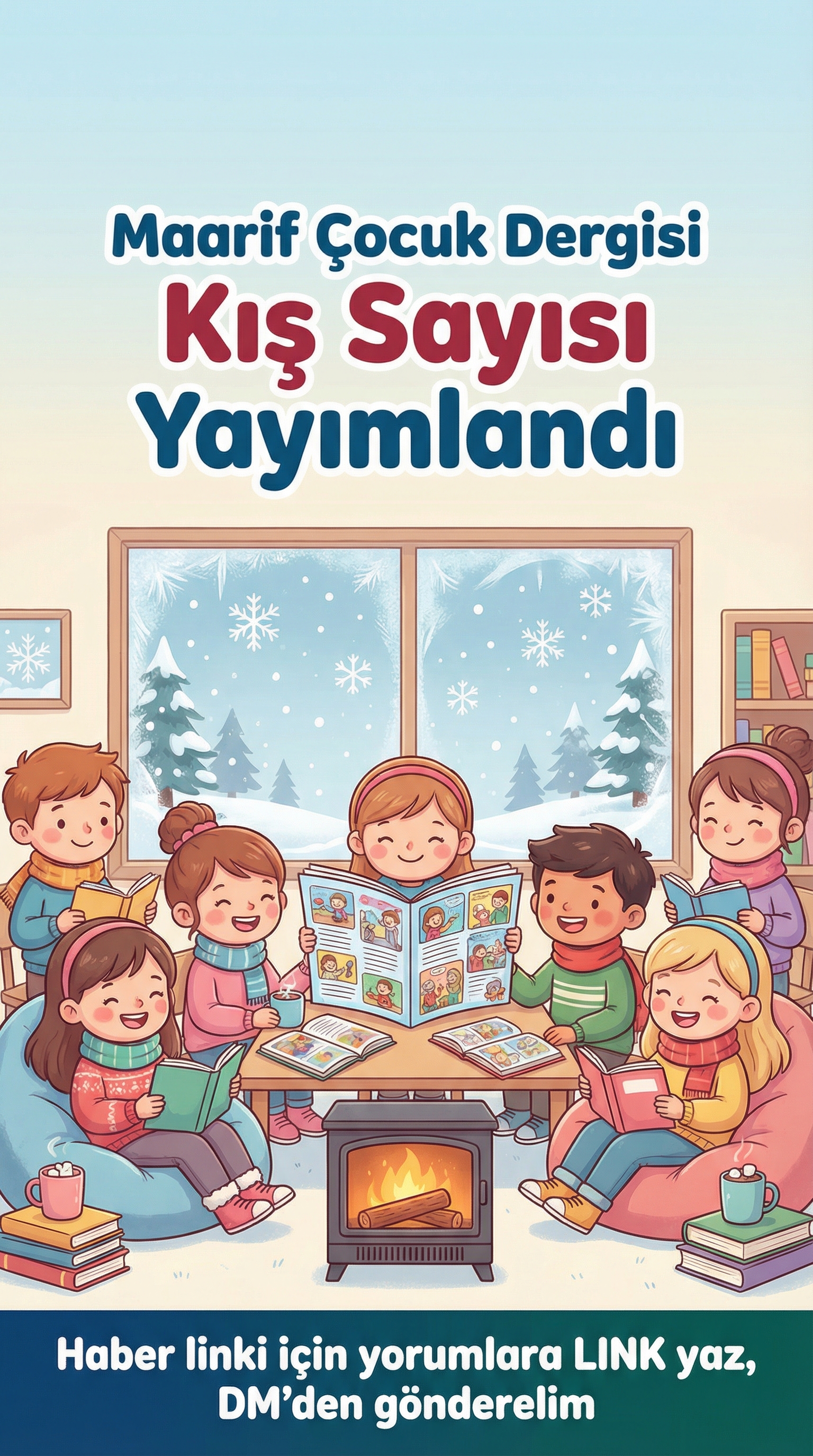 Maarif Çocuk Dergisi Kış Sayısı Yayımlandı