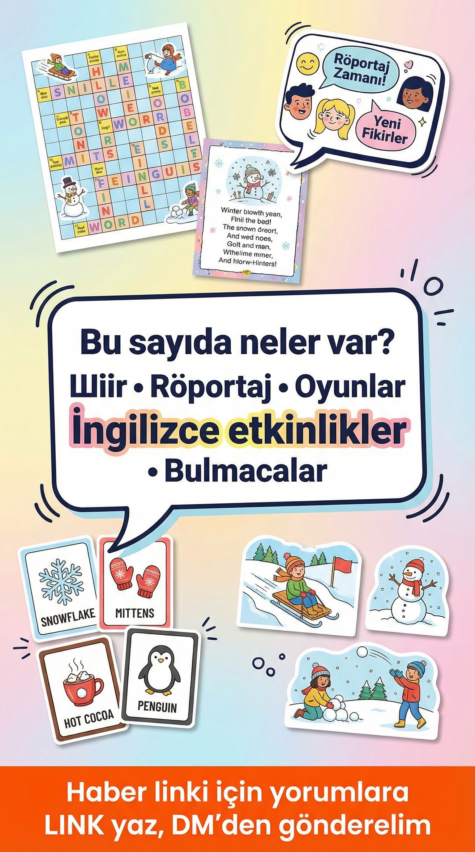 Maarif Çocuk Dergisi Kış Sayısı Yayımlandı