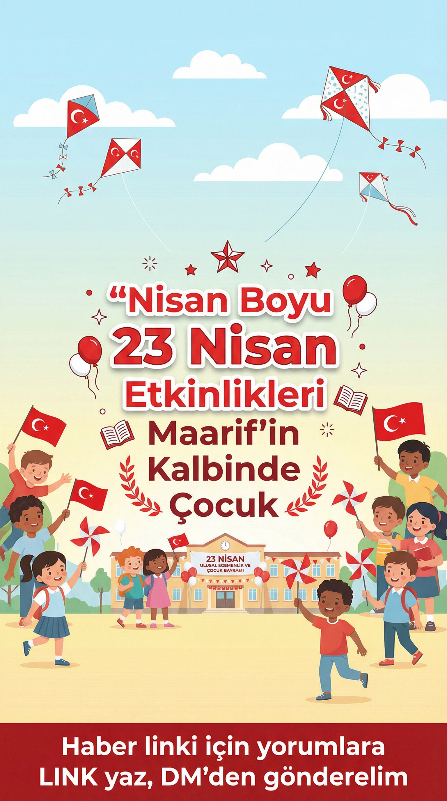Nisan Boyu 23 Nisan Etkinlik Rehberleri Yayında