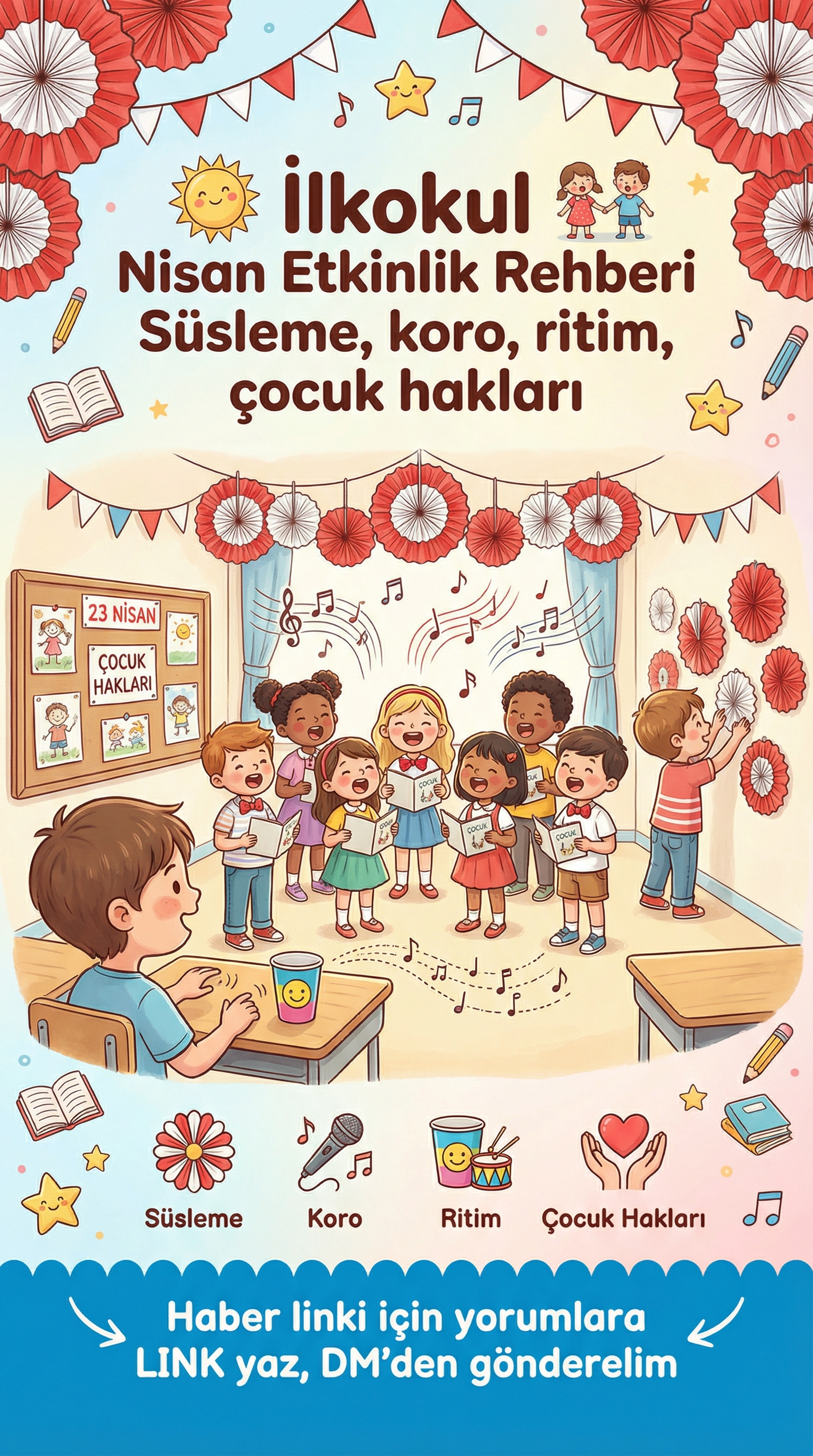 Nisan Boyu 23 Nisan Etkinlik Rehberleri Yayında