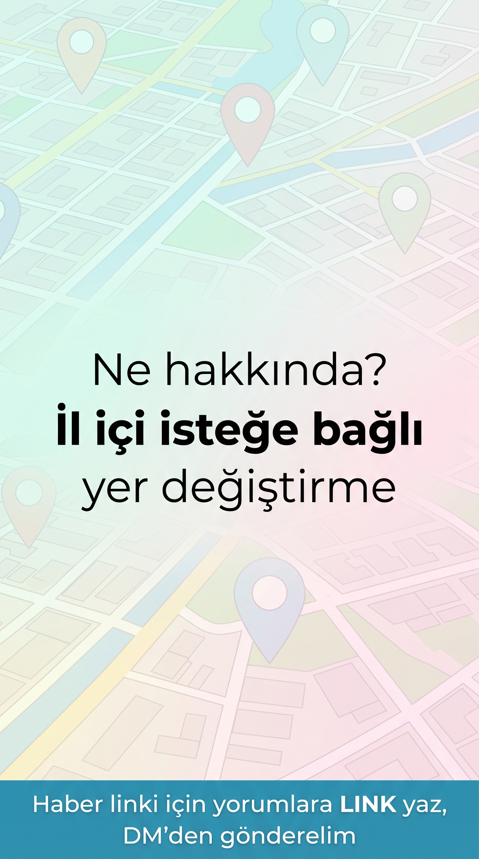 İl İçi Yer Değiştirme Duyurusu Yayımlandı