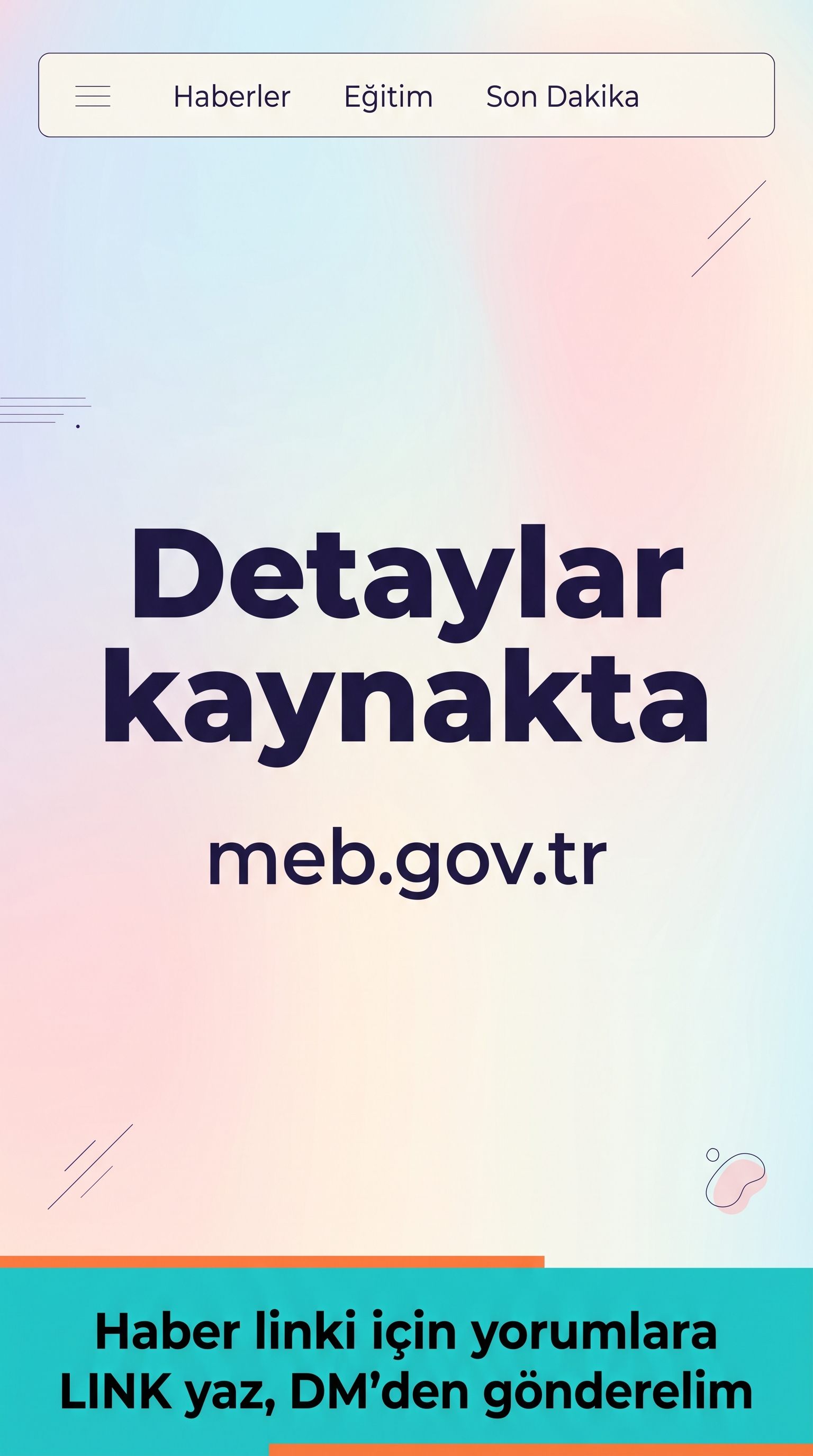 Güvenli Okul İklimi İçin Yeni Tedbirler