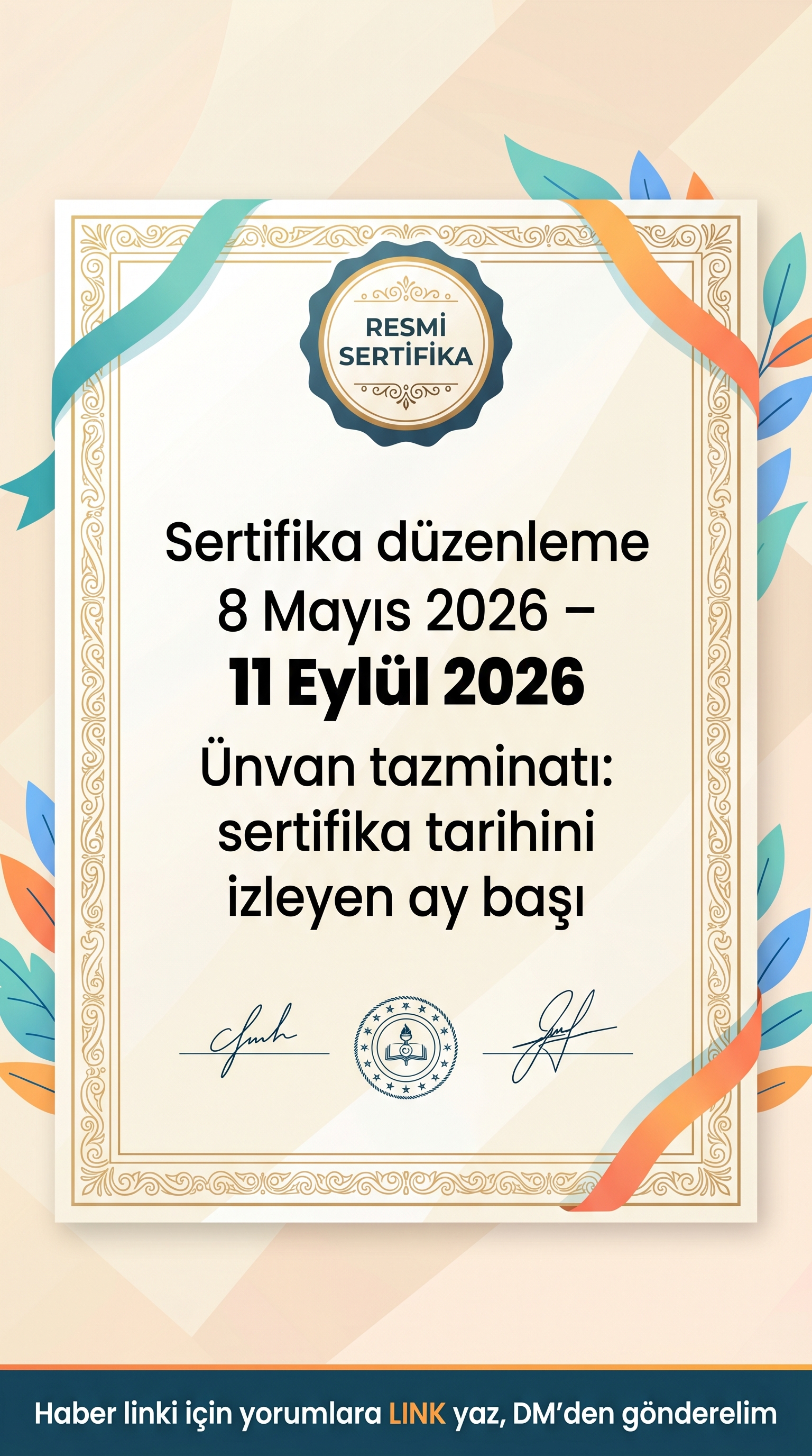 2026 Uzman Öğretmenlik ve Başöğretmenlik Takvimi