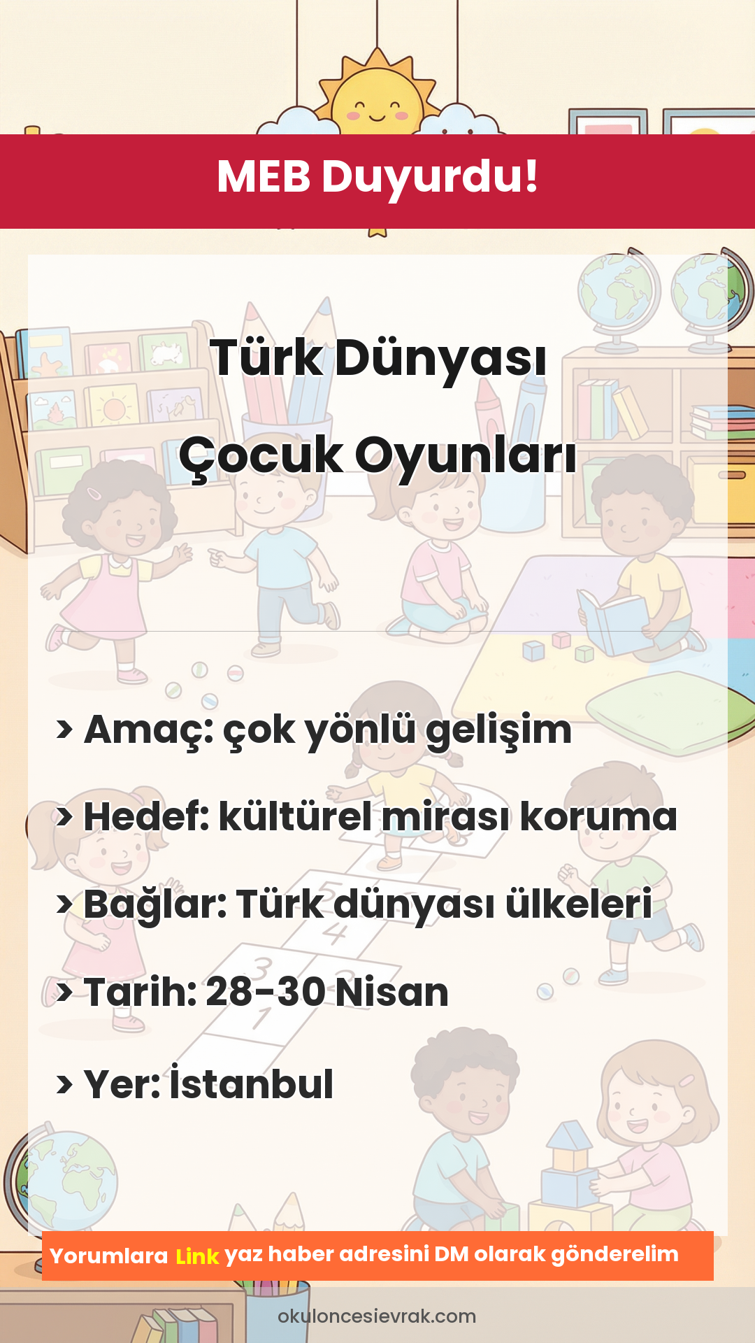 Türk Dünyası
Çocuk Oyunları