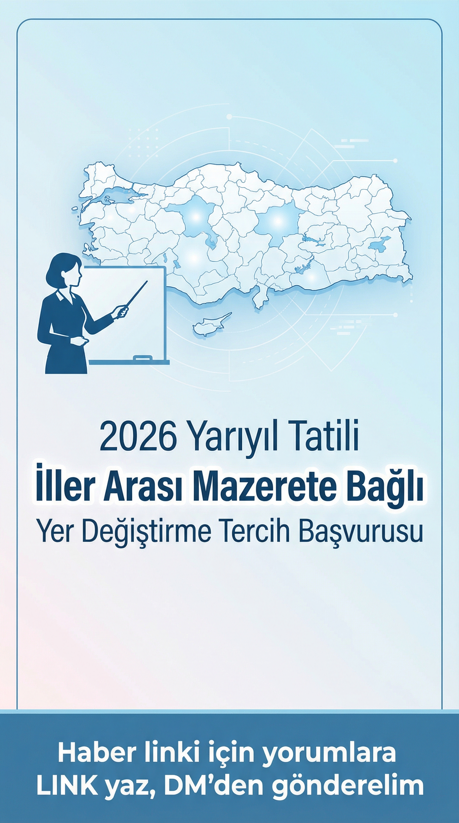 2026 Yarıyıl Tatilinde İller Arası Mazeret Başvurusu