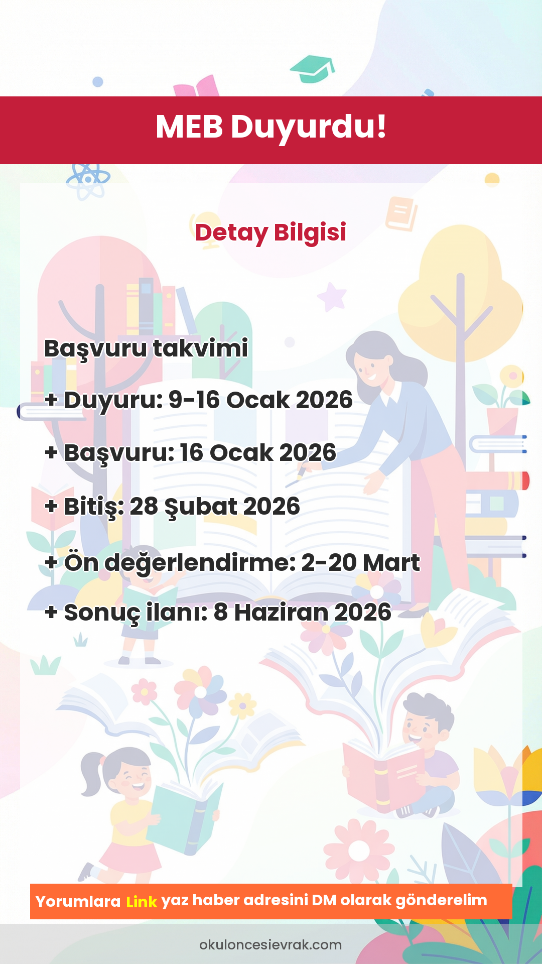 Öğretmenlere
Hikâye Yarışması