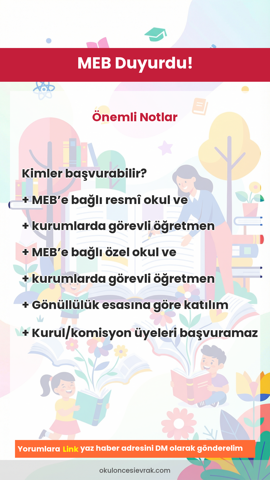 Öğretmenlere
Hikâye Yarışması