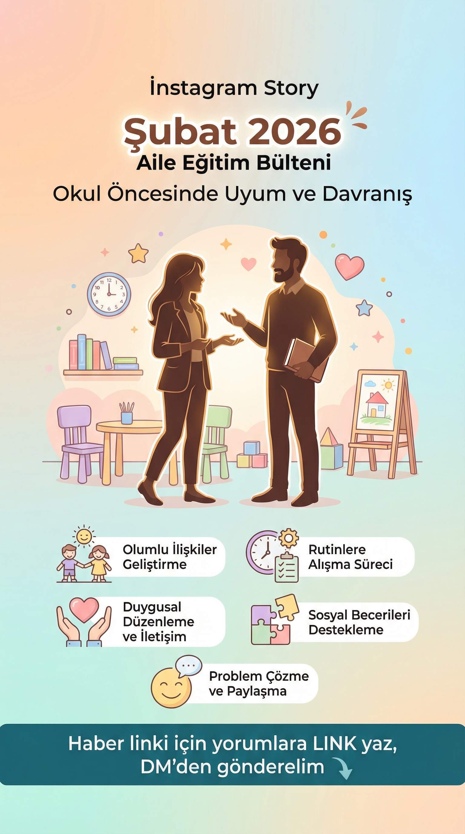 Şubat Aile Eğitim Bülteni Yayımlandı