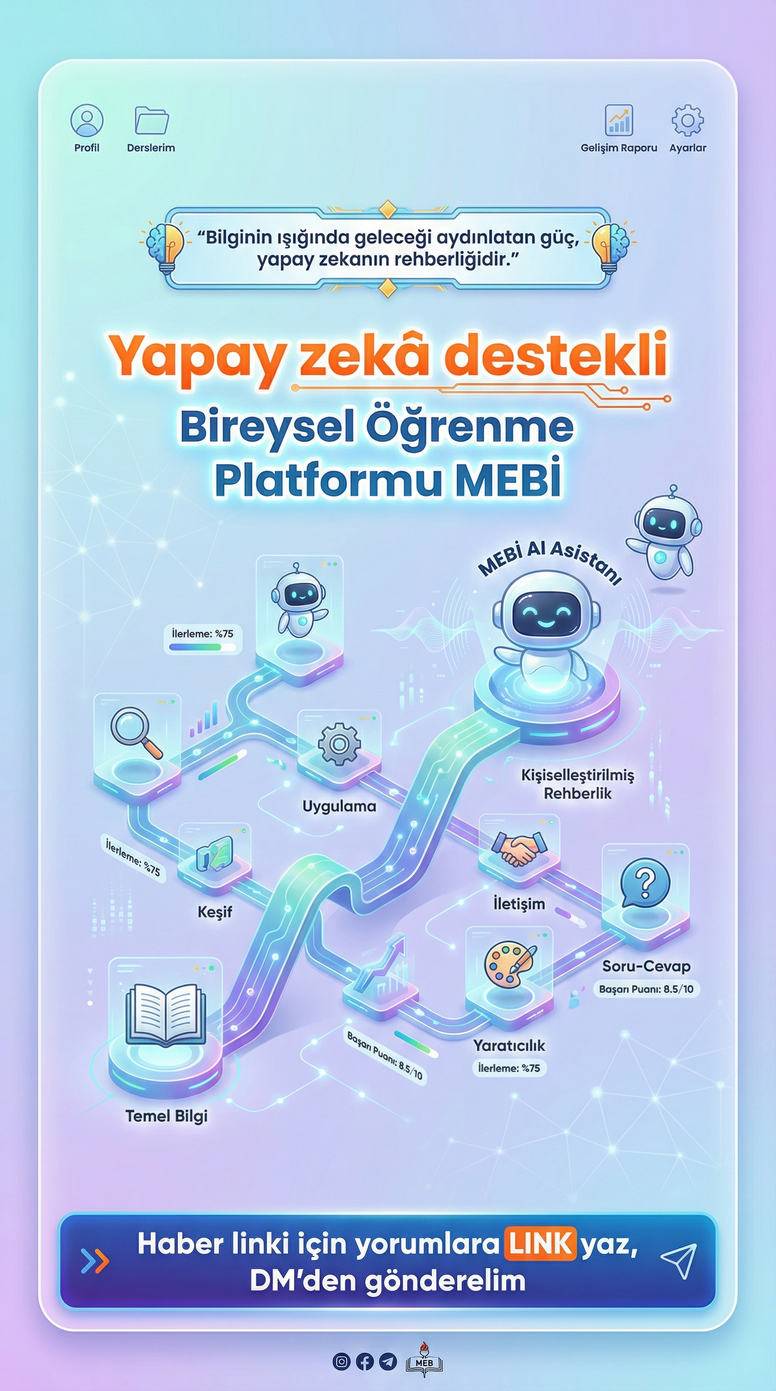 MEBİ’de Zinde Kal Modülü Kullanıma Açıldı