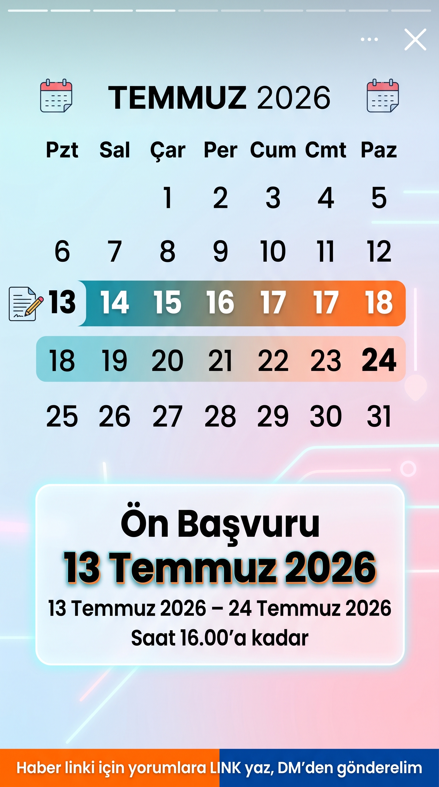 2026 Mazerete Bağlı Yer Değiştirme Başvurusu