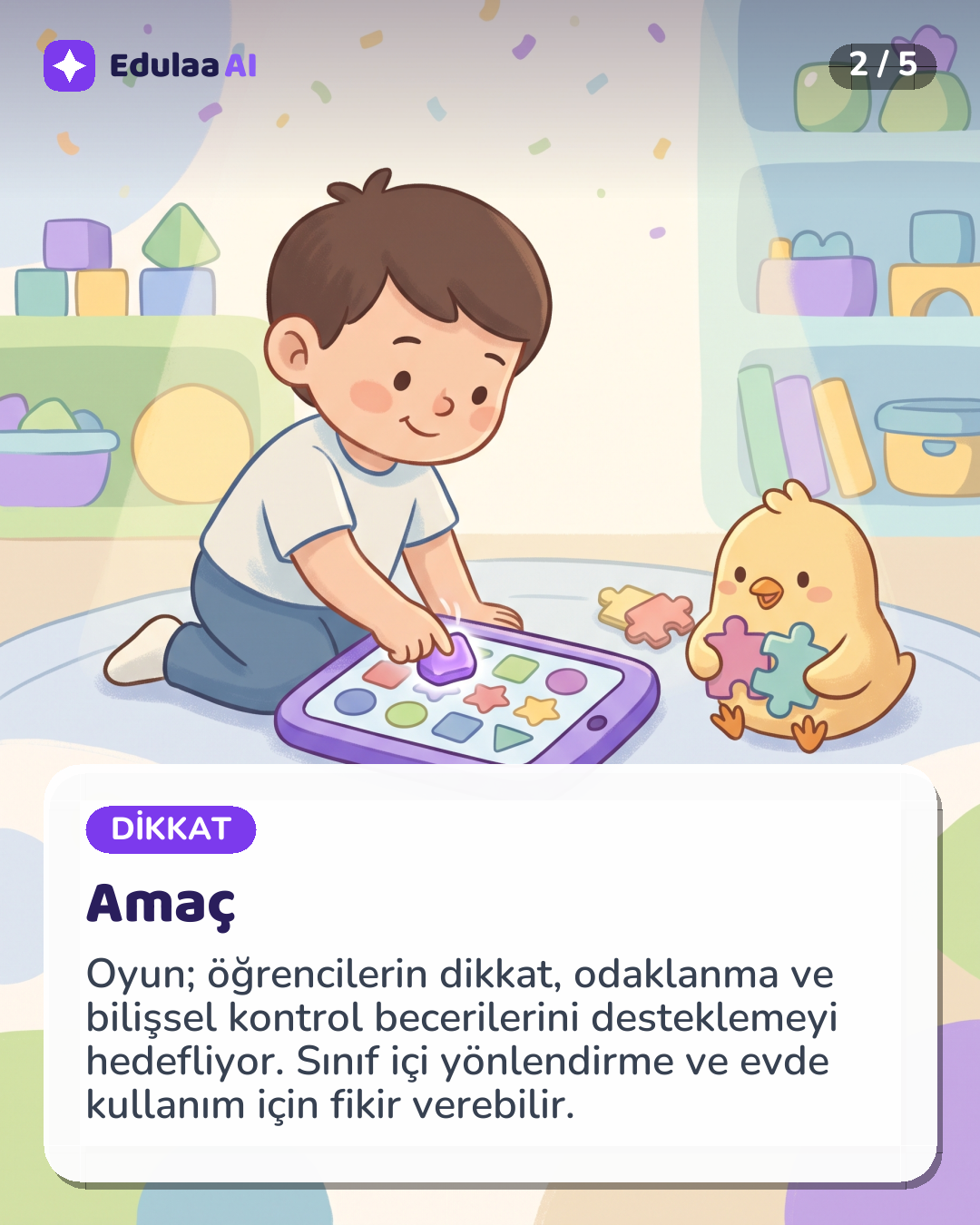 PürDikkat Oyunu EBA’da Öğrencilerle Buluştu