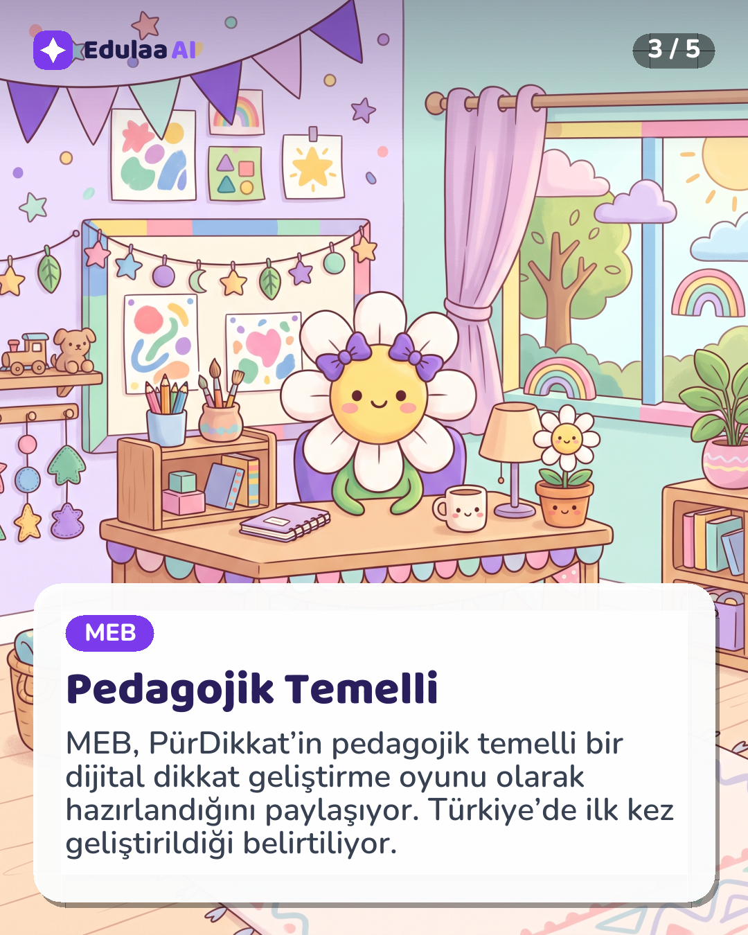 PürDikkat Oyunu EBA’da Öğrencilerle Buluştu