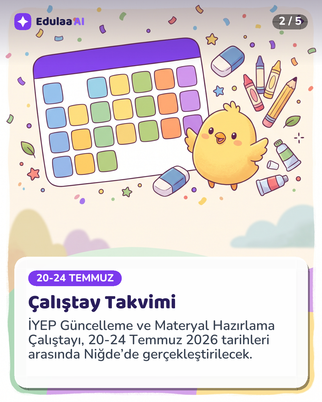 İYEP Programı ve Materyalleri Güncelleniyor