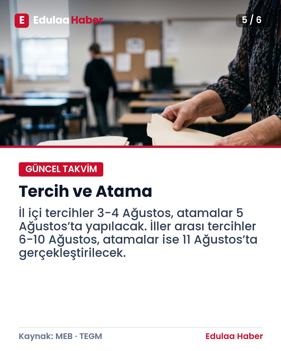 Mazerete Bağlı Yer Değiştirme Takvimi Açıklandı