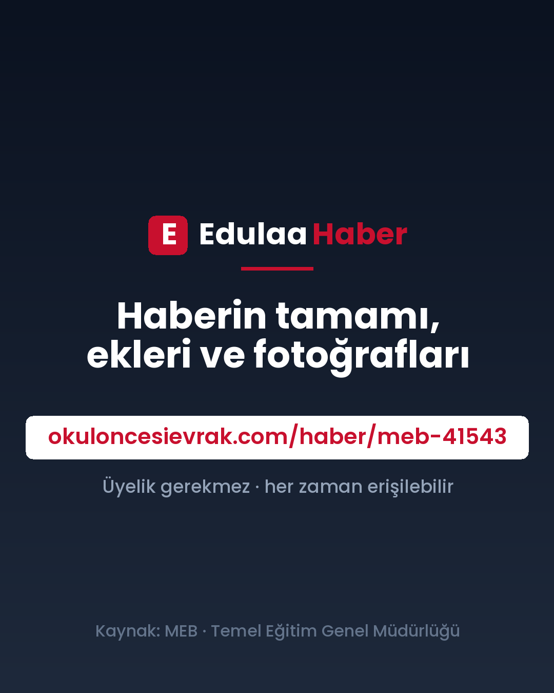 Yenilikçi Öğretmenler İçin Ödül Başvurusu Başlıyor