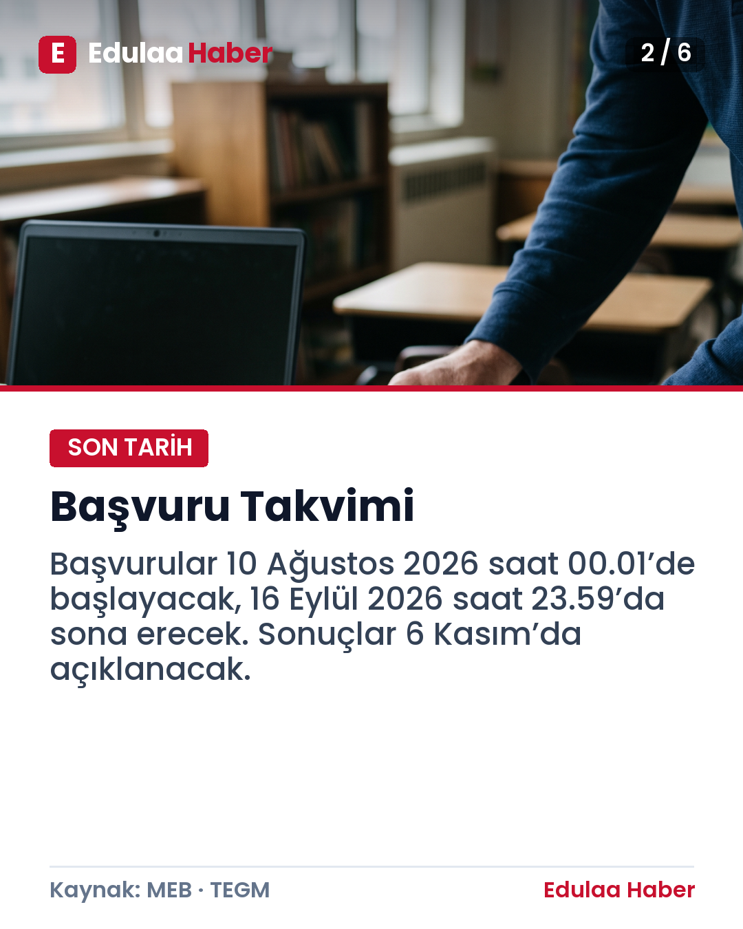 Yenilikçi Öğretmenler İçin Ödül Başvurusu Başlıyor