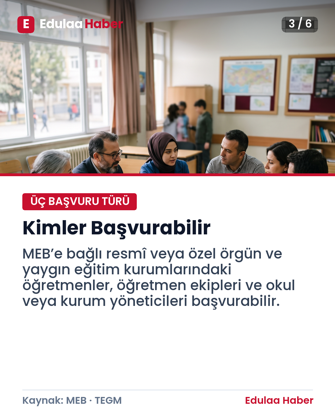 Yenilikçi Öğretmenler İçin Ödül Başvurusu Başlıyor