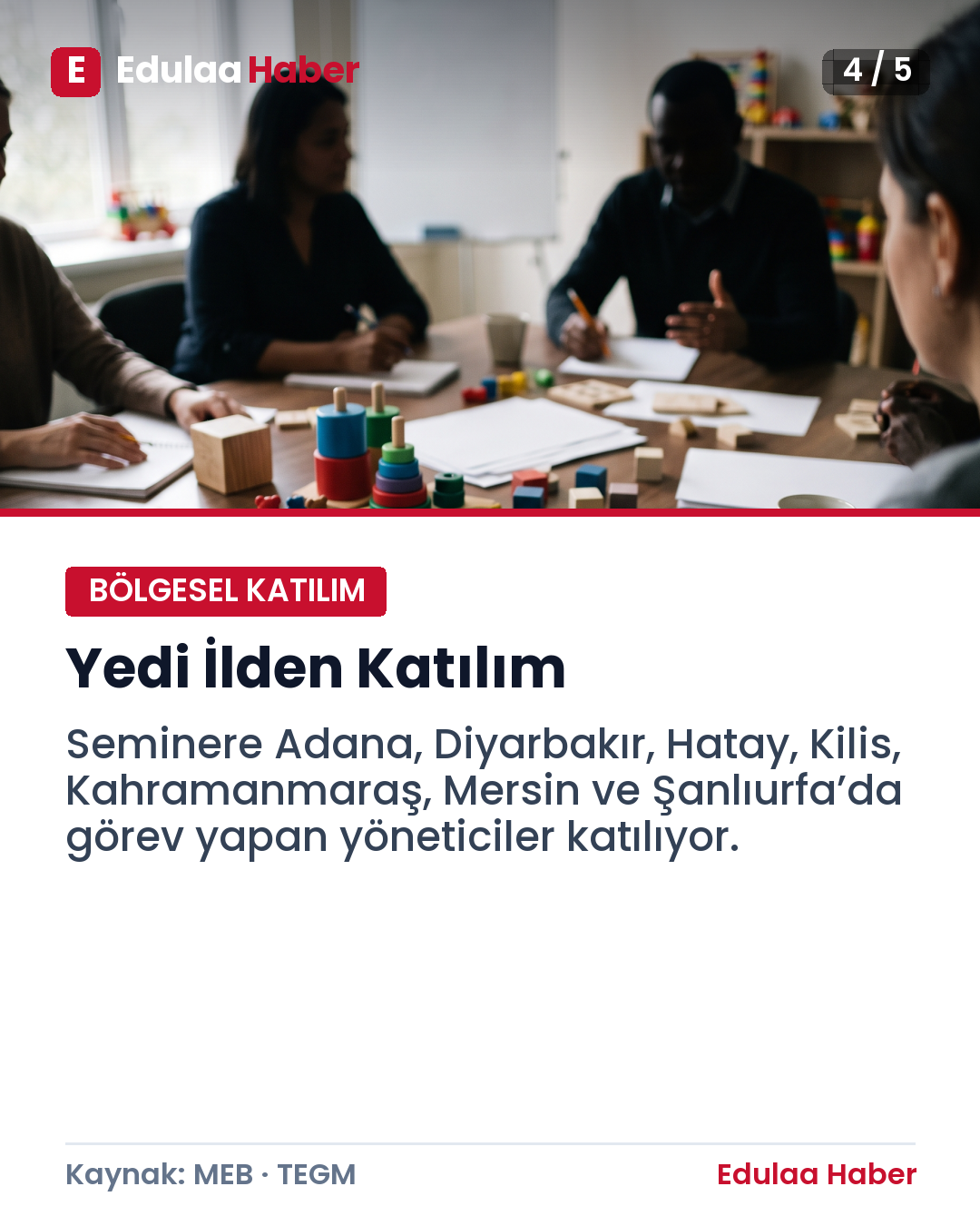 Kapsayıcı Okul Öncesi Eğitim Semineri Başladı