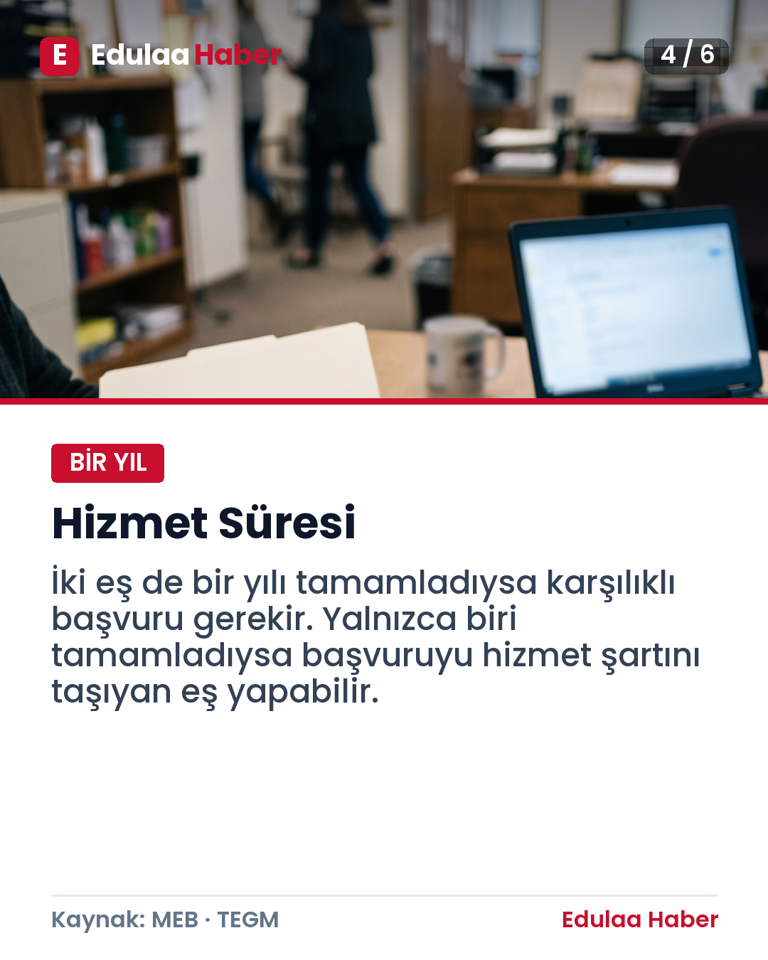 Sözleşmeli Öğretmen Eşlere İller Arası Tayin