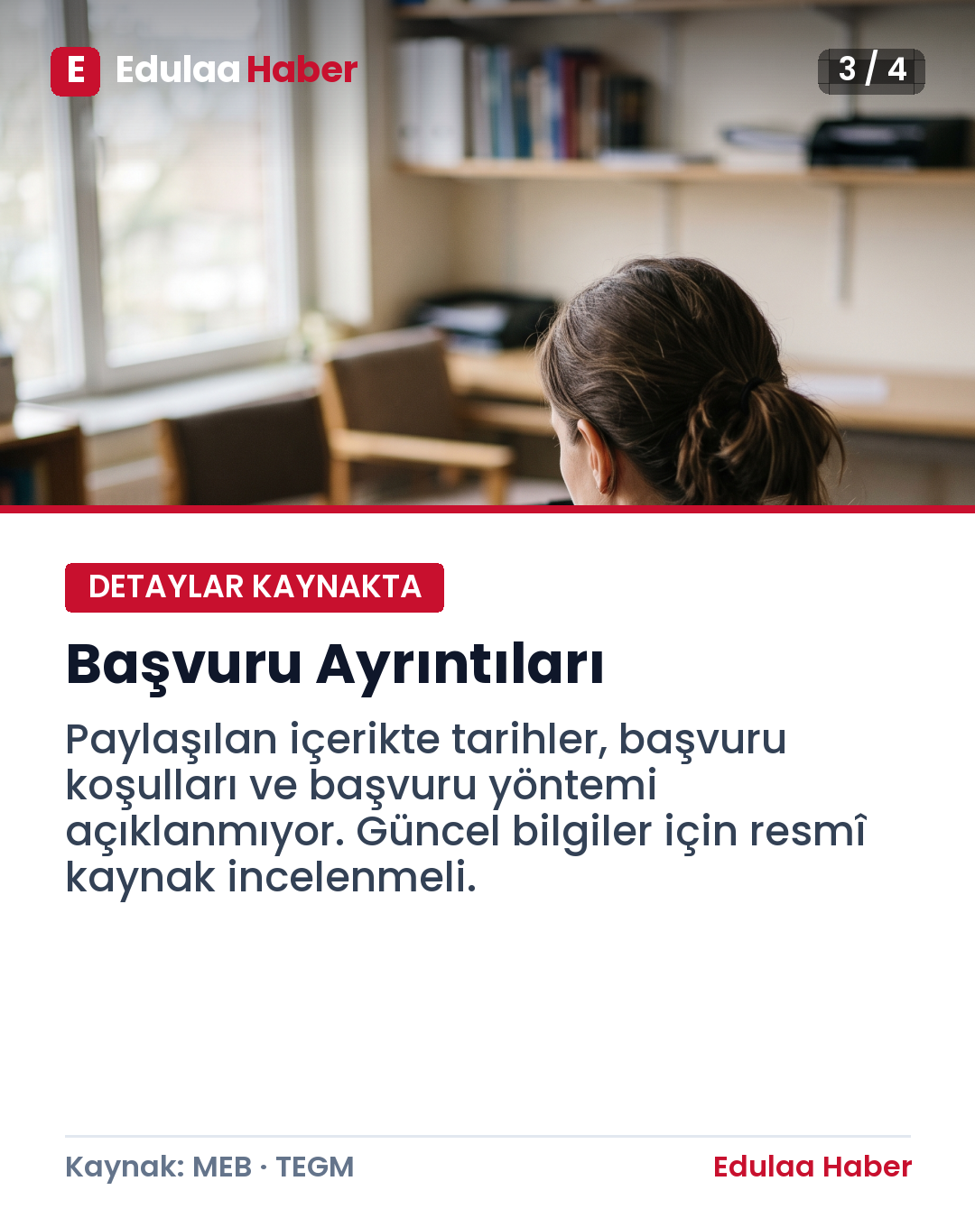 Öğretmenlere İller Arası Ek Tercih Duyurusu