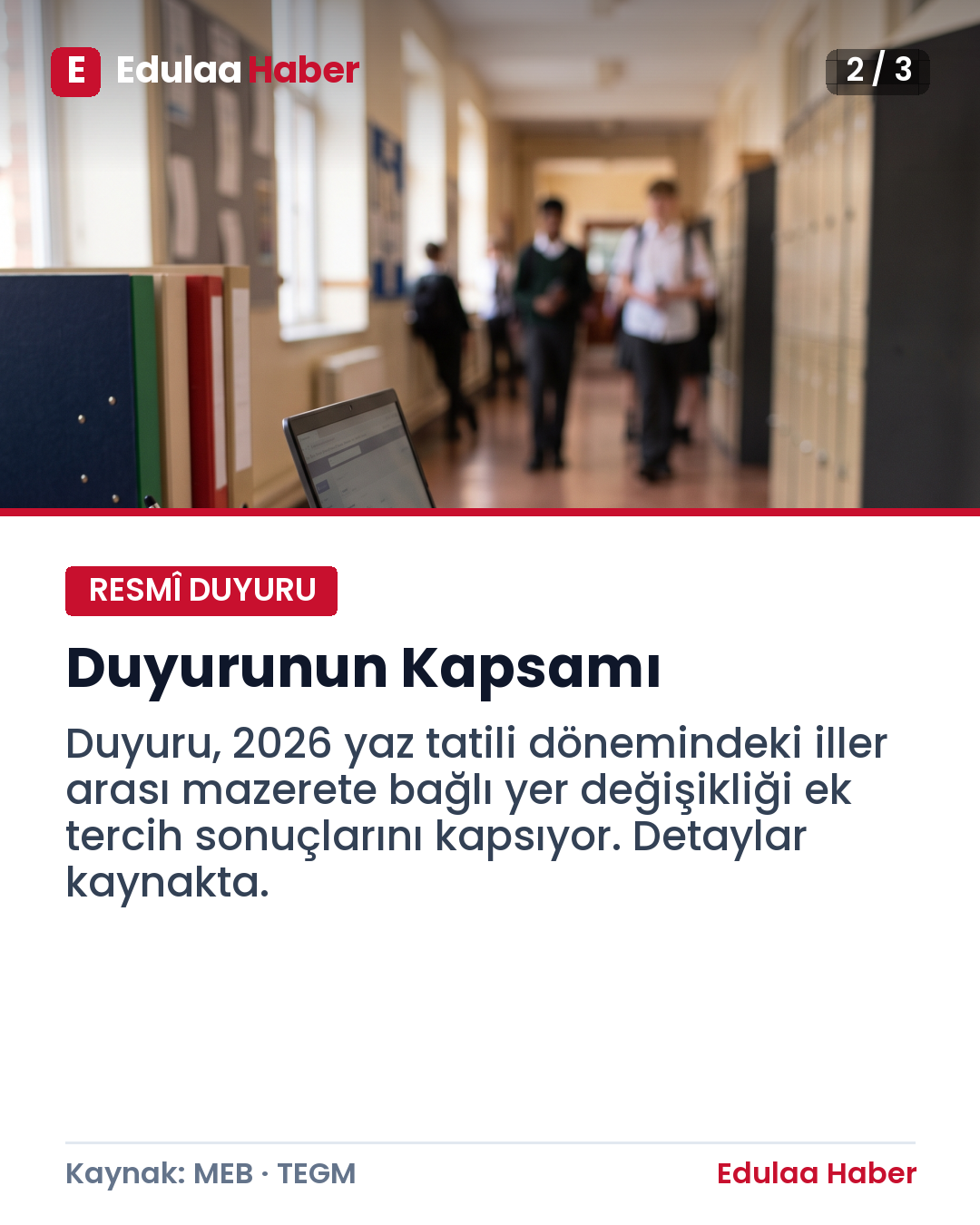 Öğretmenlerin Ek Tercih Sonuçları Açıklandı