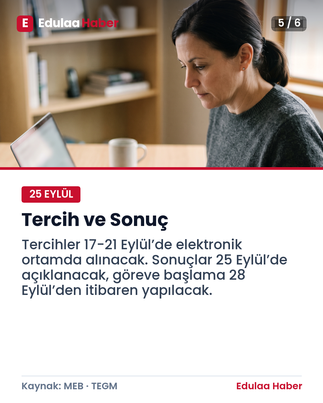 MEB Yeniden Yönetici Görevlendirme Takvimi