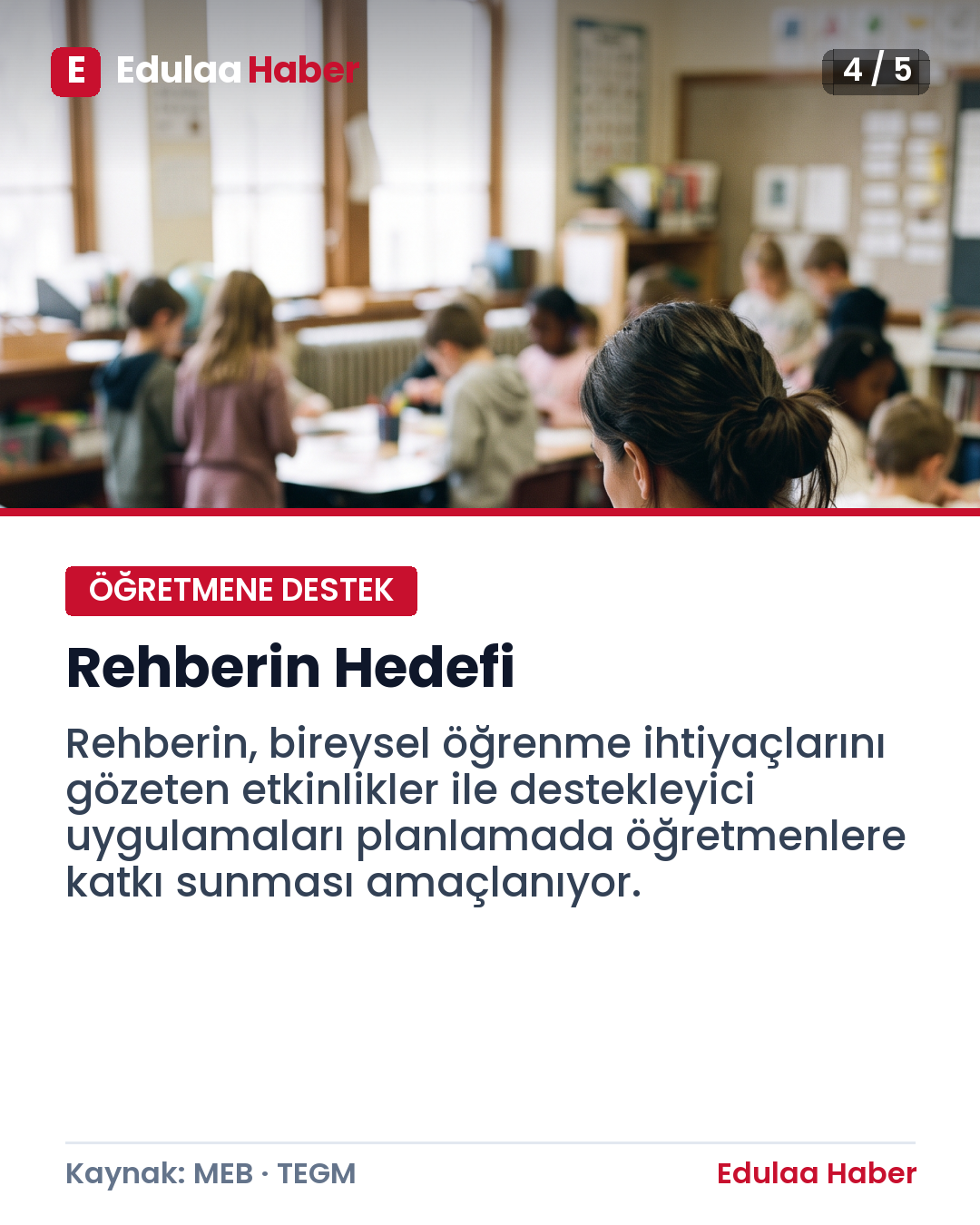 Farklılaştırılmış Öğretim Rehberi Güncelleniyor