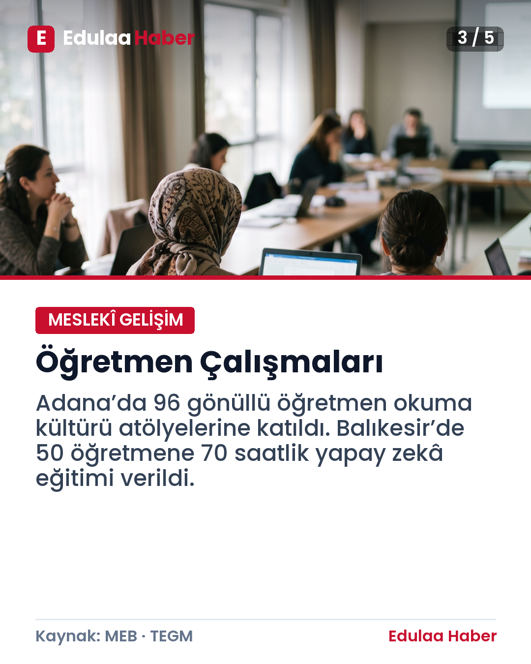 81 İlin Yenilikçi Eğitim Çalışmaları Tek Bültende