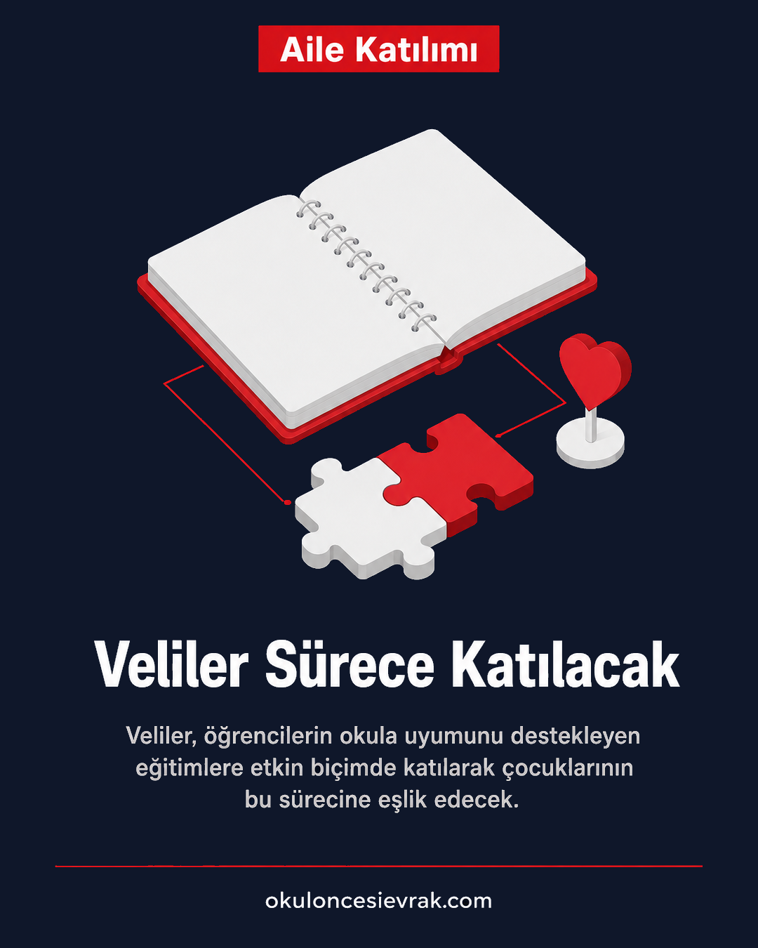 Okula Uyum Sürecine Aile Desteği Geliyor